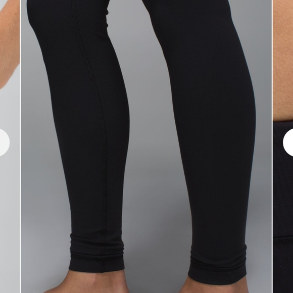 LULULEMON 10 Wunder Under Legging Pant Tight Black Size 10 (10-12) - Picture 6 of 14